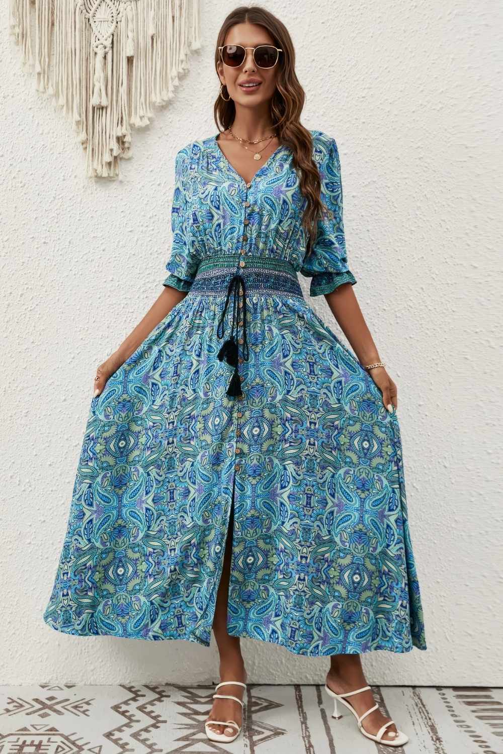 Robe Chemise Bohème