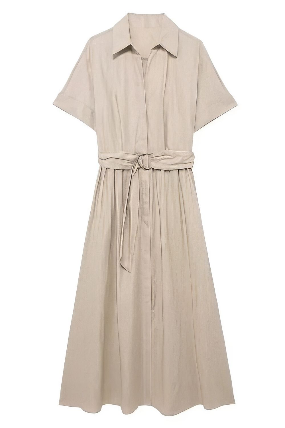 Robe Chemise Ceinturée