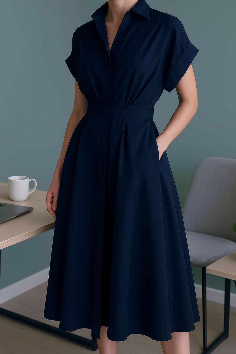 Robe Chemise Élégante