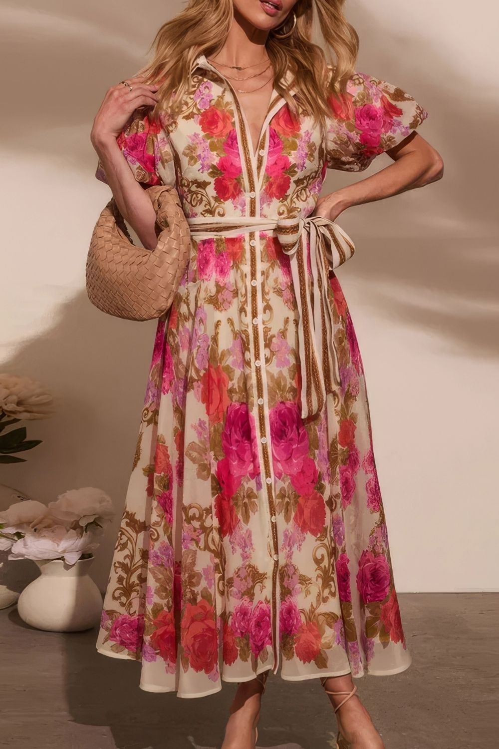 Robe Chemise Longue Été